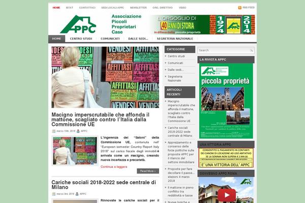 Site using Sendit Newsletter plugin
