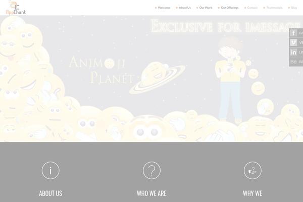 Site using Sticky Social Bar plugin