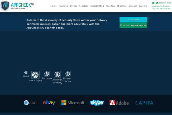 appcheck-ng.com site used App-check-theme