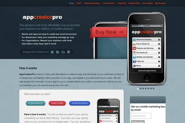 MyApp theme site design template sample