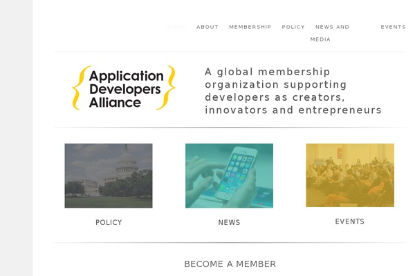 appdevelopersalliance.org site used Appdev