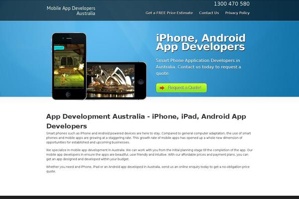 Appdev theme site design template sample
