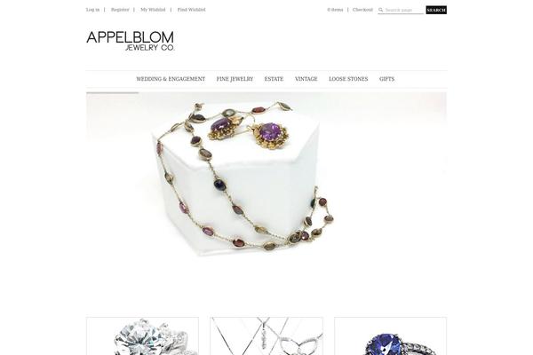 Standard theme site design template sample