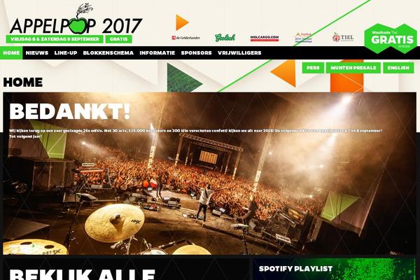 Site using Foobox plugin
