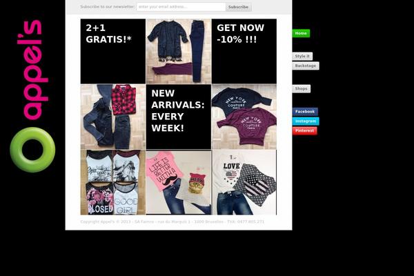 Blocco theme site design template sample