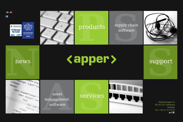 apper.com site used Apper