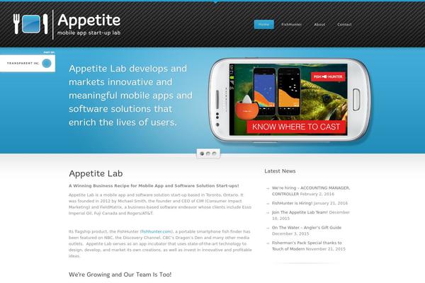 Intuition theme site design template sample