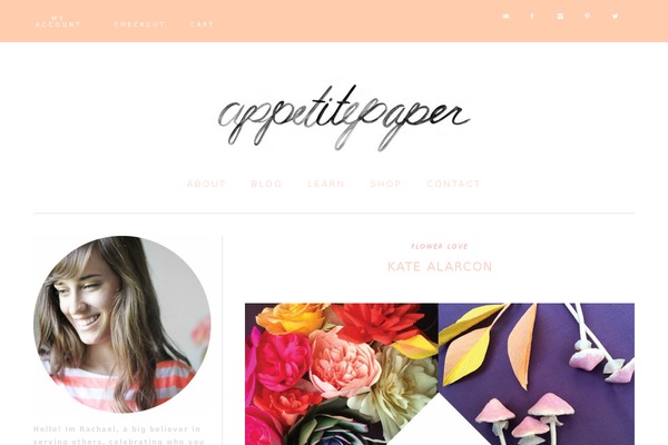 Flourish theme site design template sample