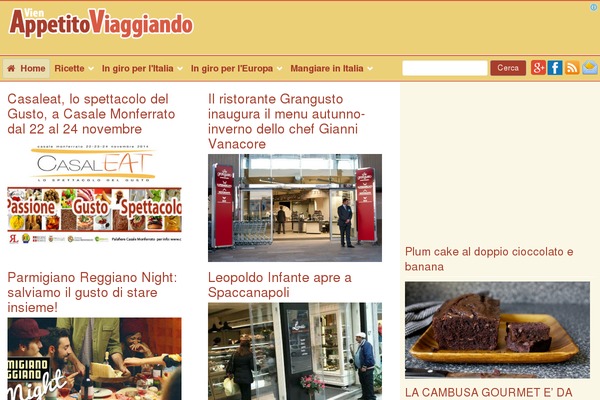 appetitovienviaggiando.com site used Avv