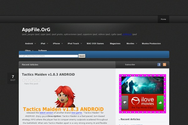 Traction theme site design template sample