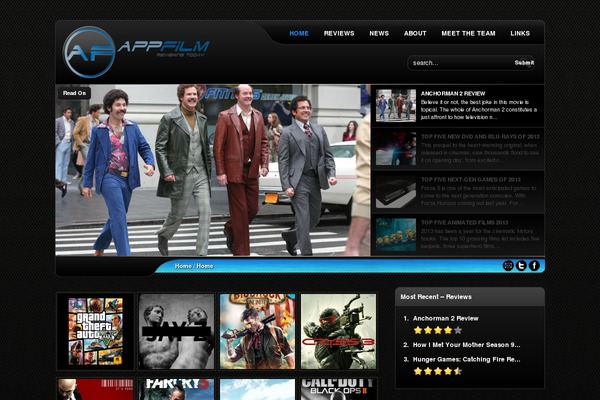 ReviewIt theme site design template sample
