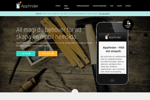Roots theme site design template sample