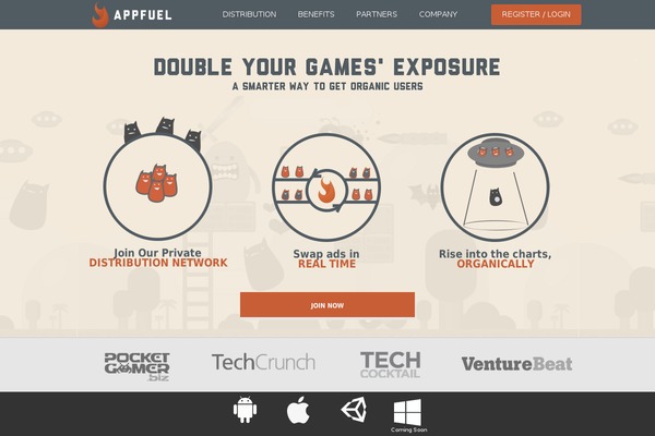 appfuel.me site used Appster
