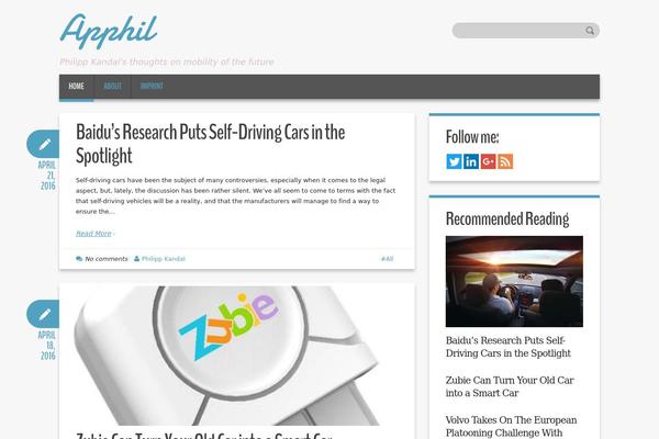 Duena theme site design template sample