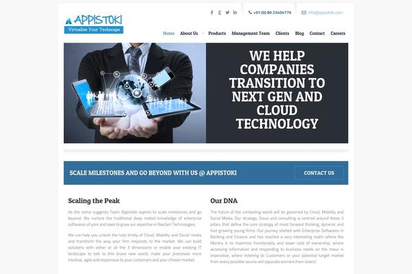 Bretheon theme site design template sample