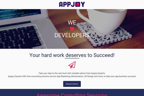 appjoy.org site used Akast