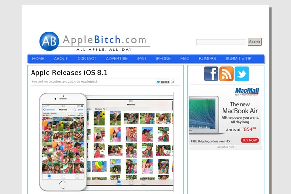 applebitch.com site used Wpcmart