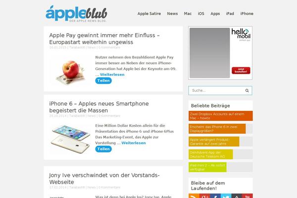 Site using Popular Widget plugin