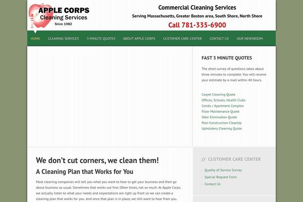 Streamline Pro theme site design template sample