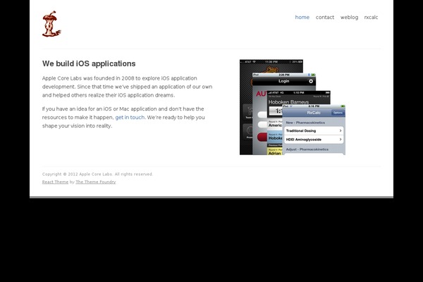 React_pro theme site design template sample