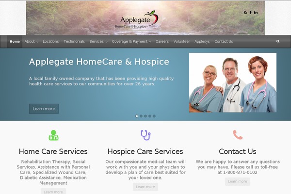 evolve theme site design template sample