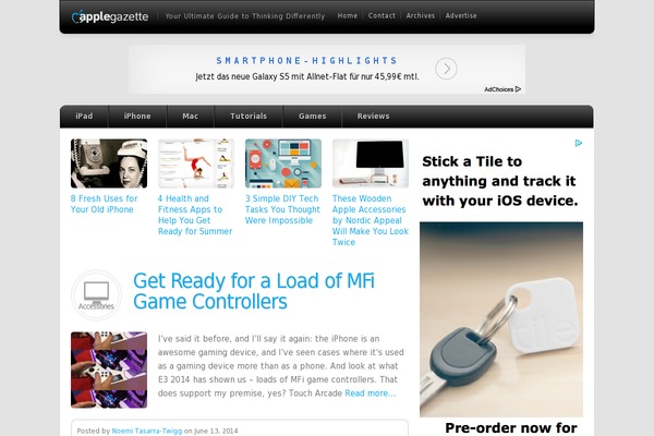 BoomBox theme site design template sample