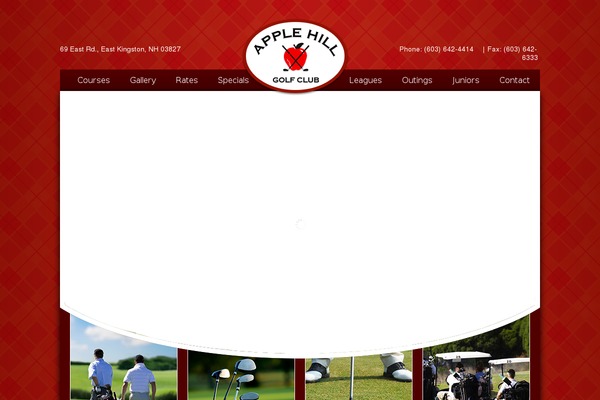 Apple theme site design template sample