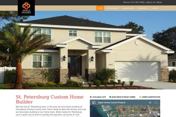 Realtor theme site design template sample