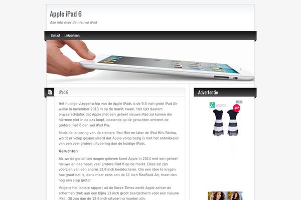 BlogoLife theme site design template sample
