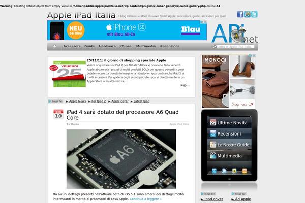 Iblog2 theme site design template sample