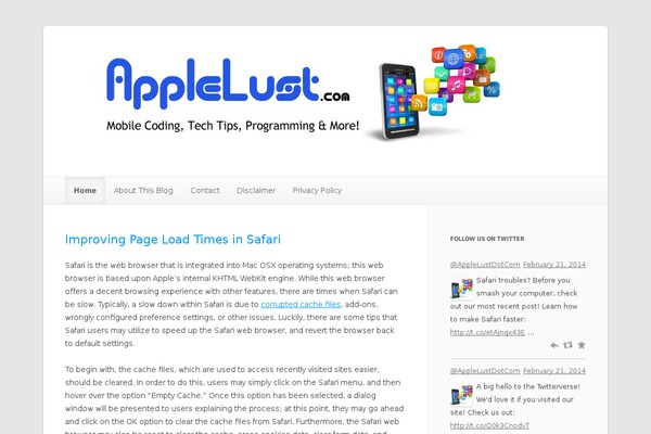 applelust.com site used ColorLight