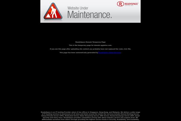 applelux.com site used Joe_rs