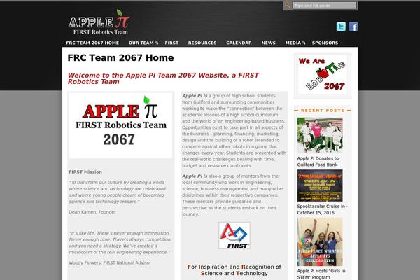 Gadget theme site design template sample