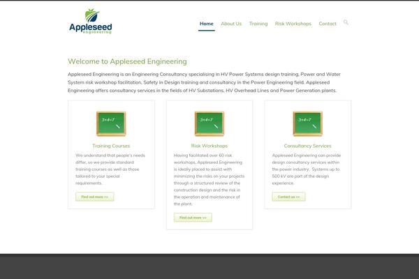 Innov8tive Child theme site design template sample