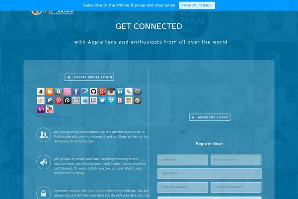 Site using Buddyboss-media plugin