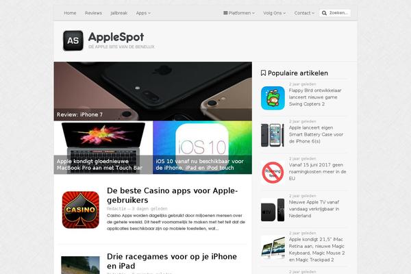 Contentberg theme site design template sample