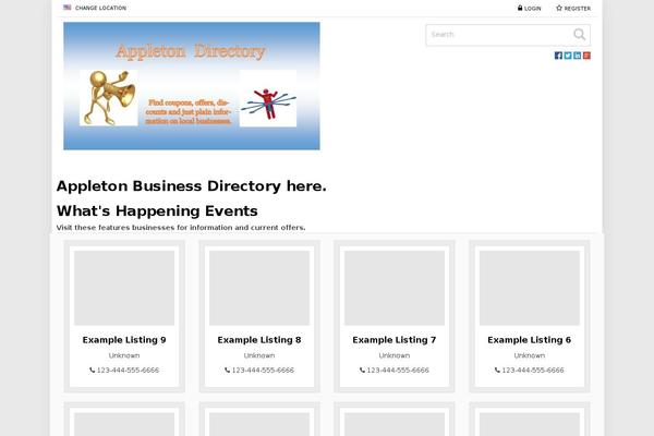 Bt theme site design template sample