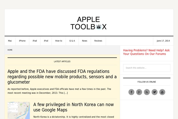 appletoolbox.com site used Appletoolbox4
