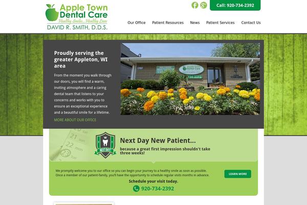 Foundation theme site design template sample