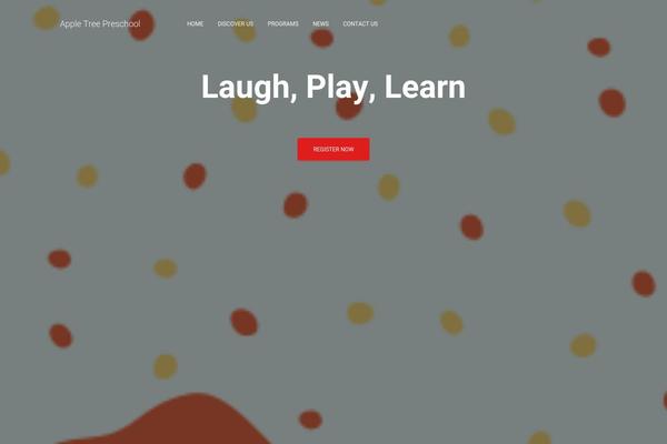 Hestia theme site design template sample