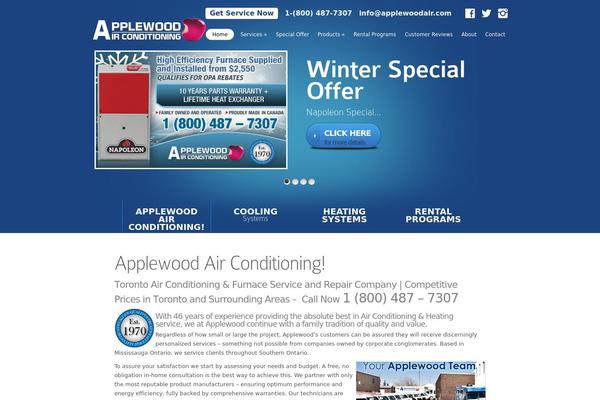 Nova theme site design template sample