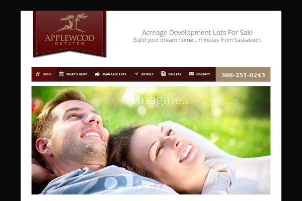 Nyx theme site design template sample