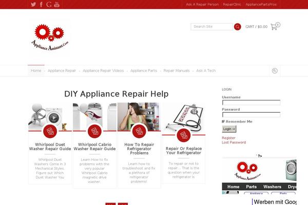 456repair theme site design template sample