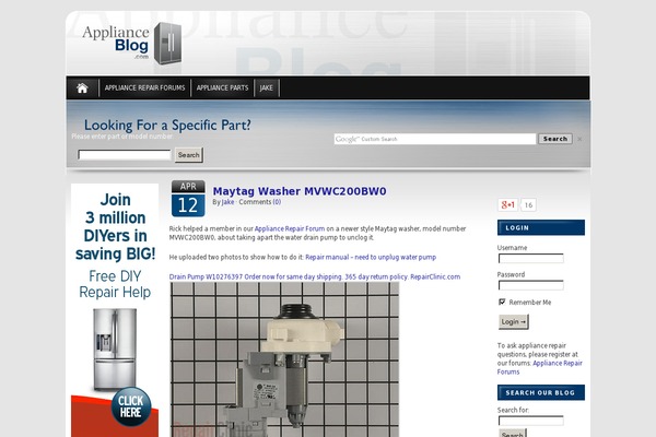 applianceblog.com site used Divi_childtheme