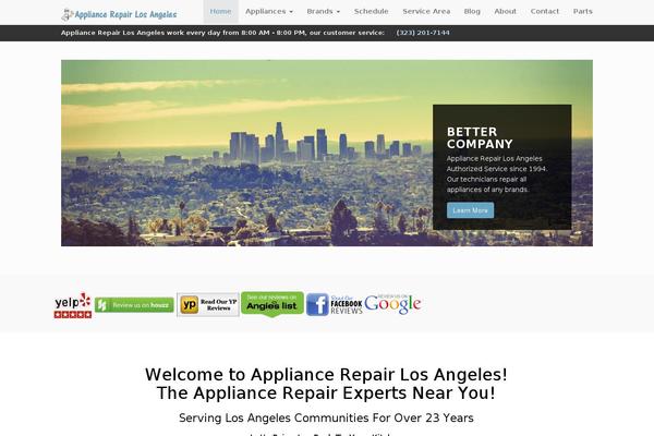 appliancerepairlosangeles.com site used Losangeles