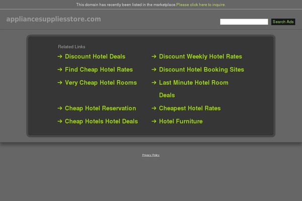 appliancesuppliesstore.com site used Passionduo_red