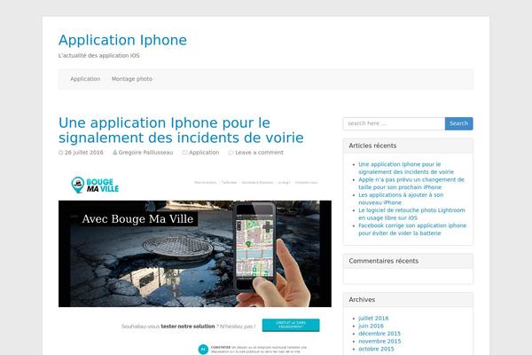 Bootville Lite theme site design template sample