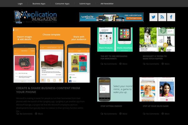Apprise theme site design template sample