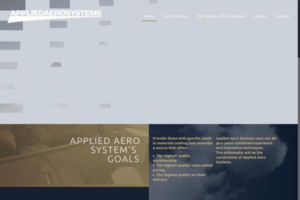 appliedaerosystems.com site used Bethememain