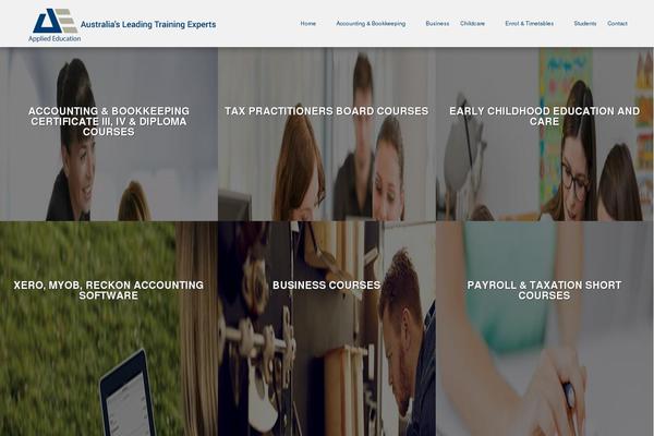 Insync theme site design template sample